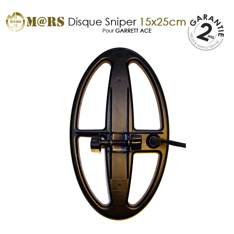 Disque MARS Sniper 15 x 25 cm pour détecteur Garrett ACE