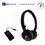 Casque sans fil audio pliable DetecSound