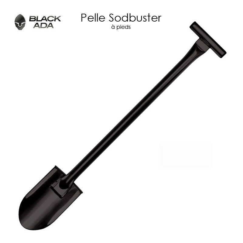 Pelle à pieds Sodbuster Black Ada