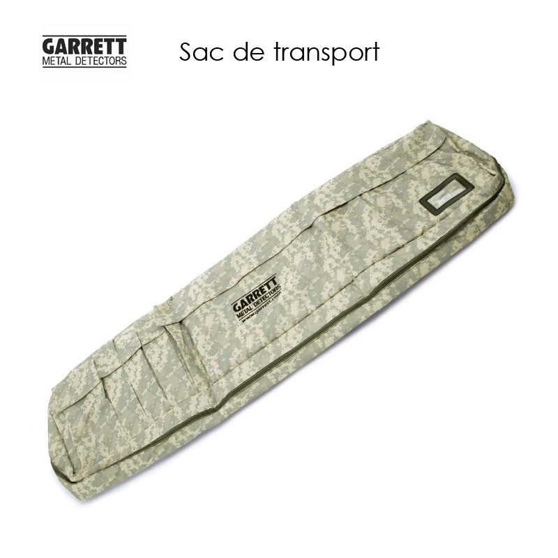 Sac de transport Garrett Camo pour détecteur de métaux