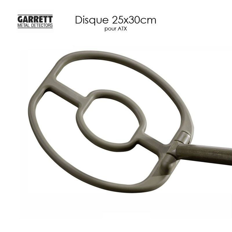 Disque25 x 30 cm pour détecteur de métaux Garrett ATX