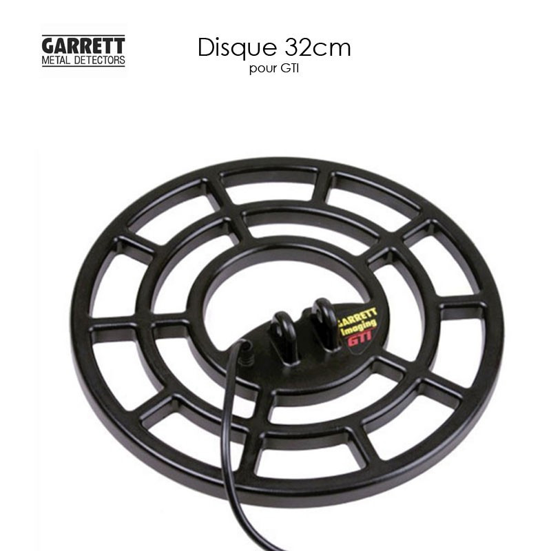 Disque Garrett 32 centimètres pour détecteur GTI 2500