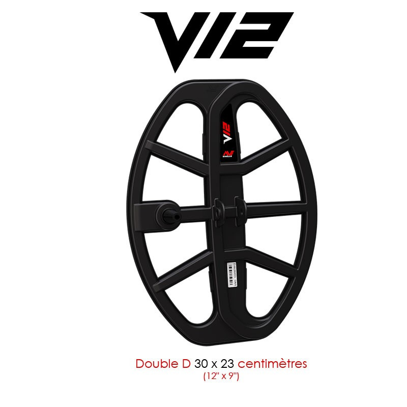 Disque double D Minelab V12