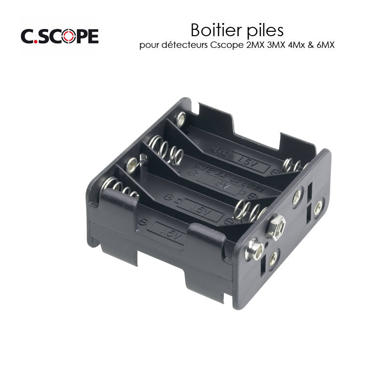 Boîtier piles CSCOPE pour 2MX, 3MX, 4MX et 6MX