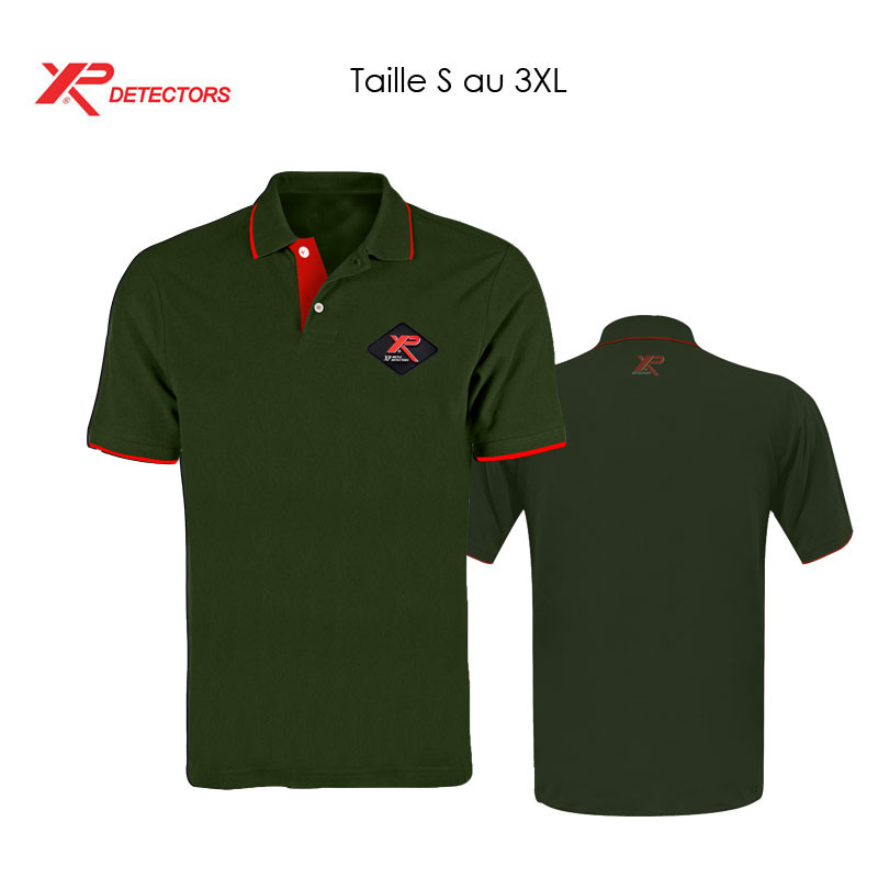 Polo XP Vert foncé en coton