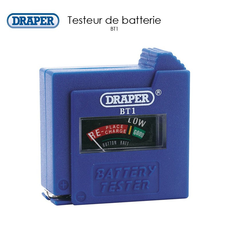 Testeur de batterie et pile pour détecteur de métaux