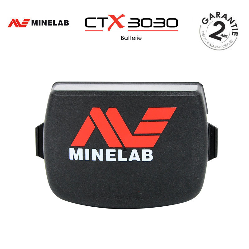 Batterie pour détecteur de métaux Minelab CTX3030