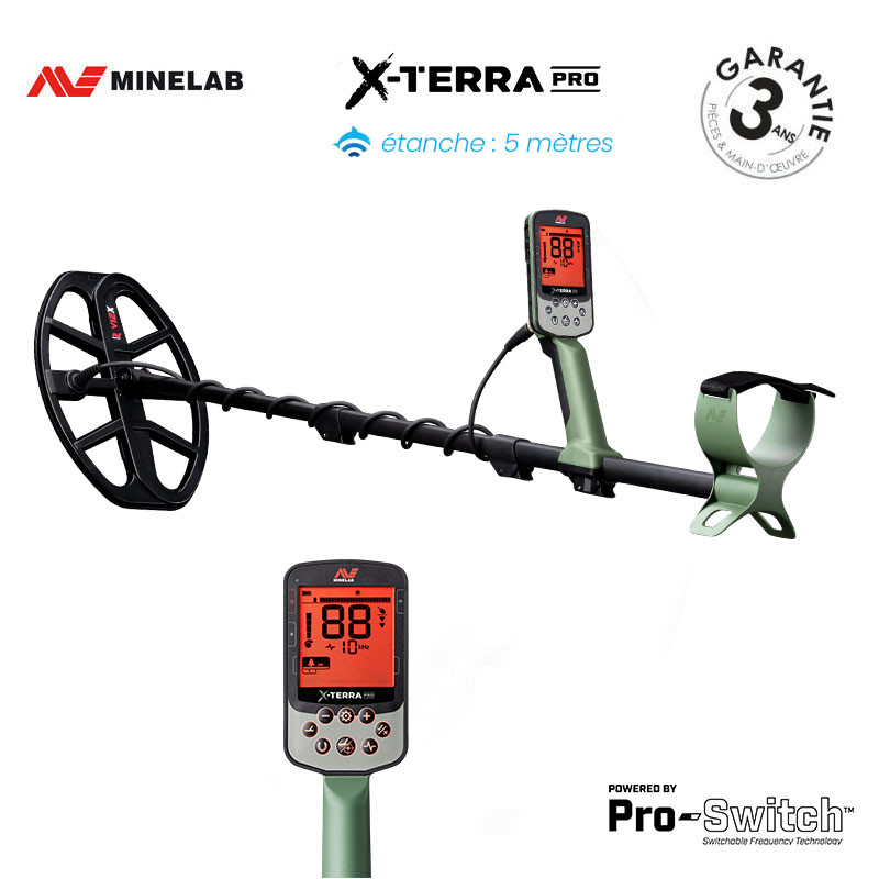 Détecteur Minelab X-Terra Pro