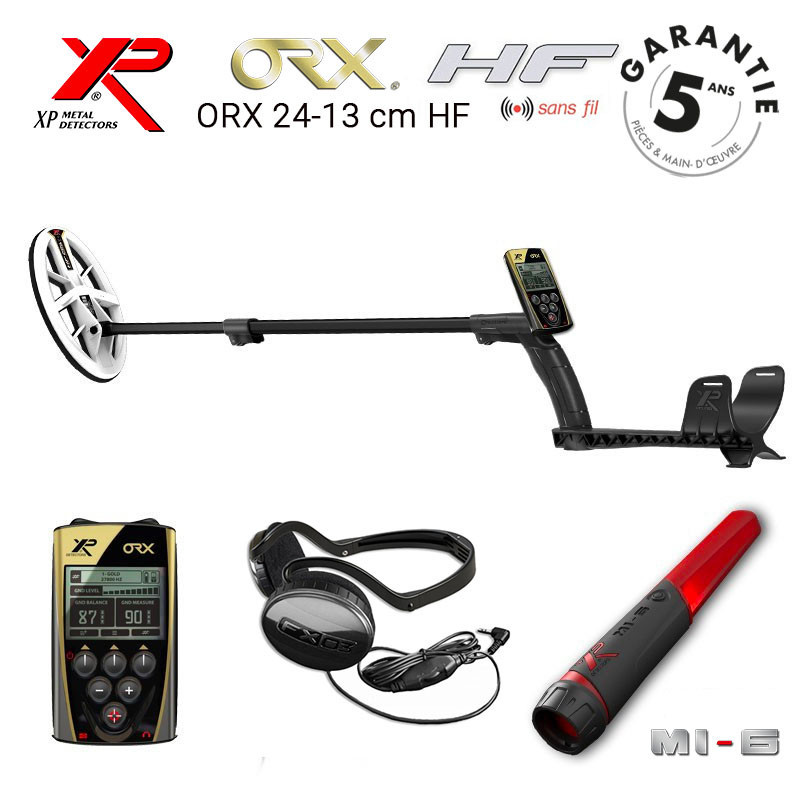 XP ORX 24x13cm HF + pointer MI-6 + casque filaire