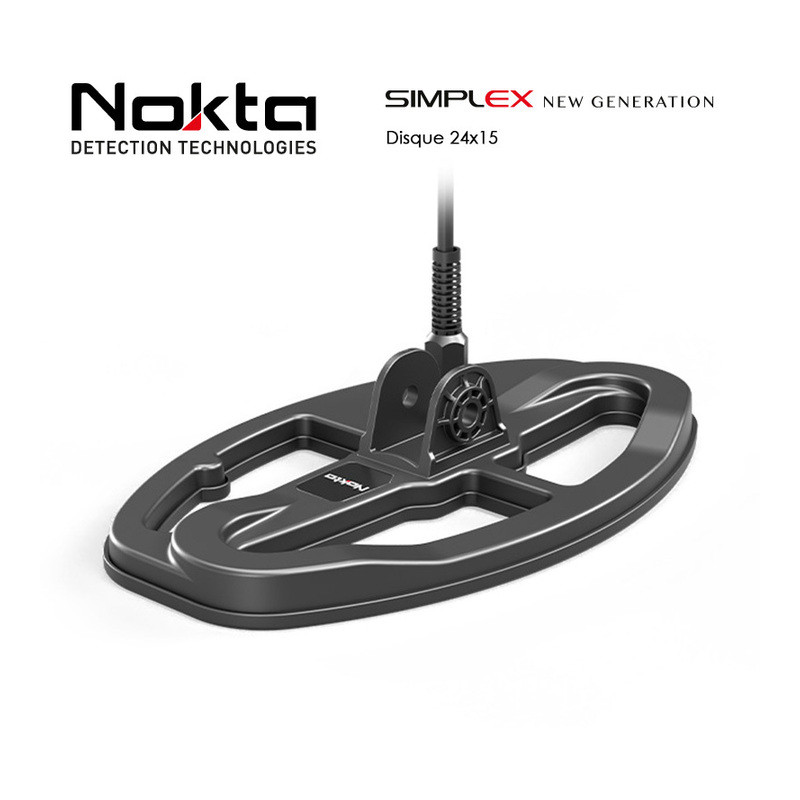 Disque SX24 24x15cm pour Nokta Simplex Lite, BT, Ultra