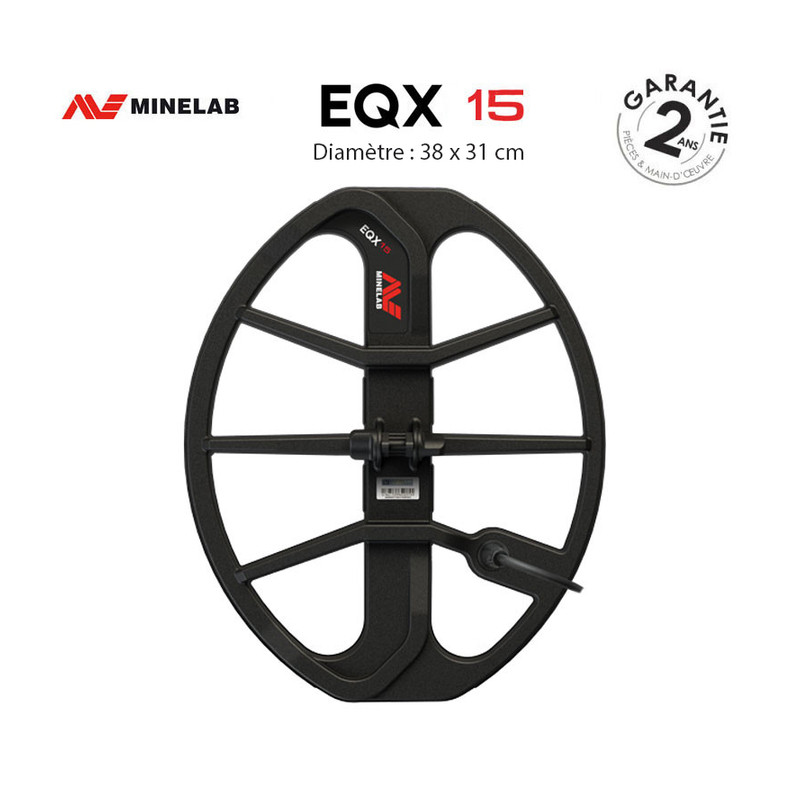 Disque EQX 15 Minelab 38 x 31 centimètres DD