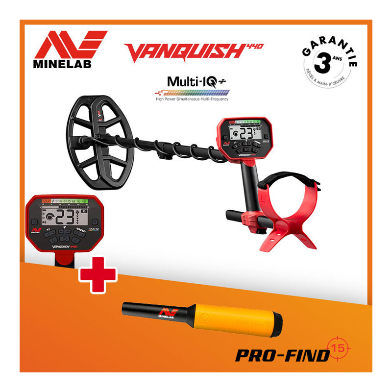 Minelab Vanquish 440 + Pointer Pro Find 15