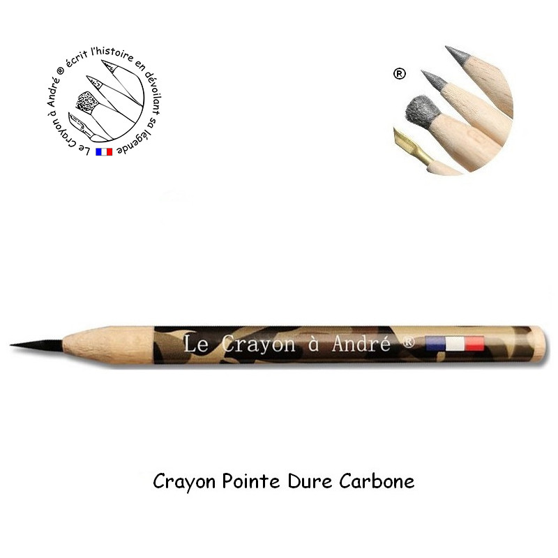 Crayon Mine dure Carbone Le crayon à André ®