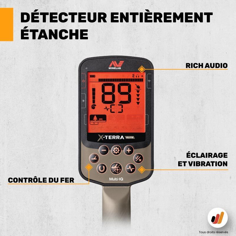 Détecteur Minelab X-Terra Elite - Detecteurs.fr