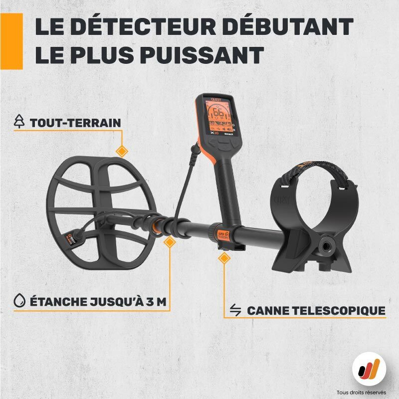 Détecteur Quest X10 IDMaxx - Detecteurs.fr