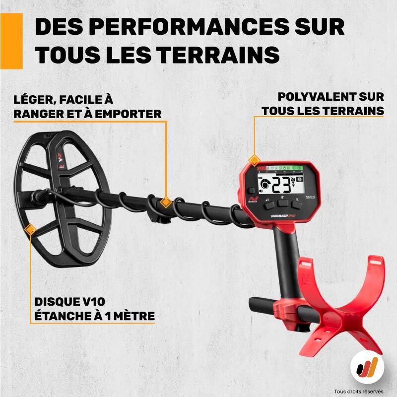 Détecteur Minelab Vanquish 340 -Detecteurs.fr