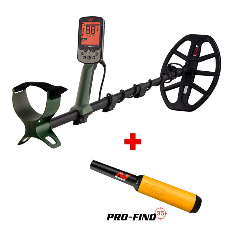 Pack Minelab X-Terra Pro + Pointer Pro-Find 35