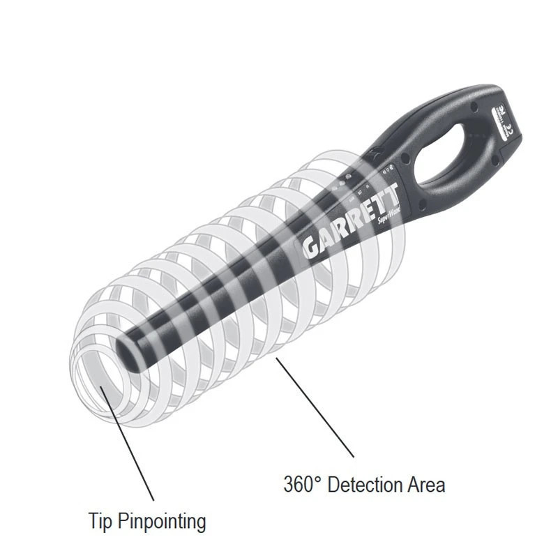 Garrett Super Wand : Détecteur de métaux de sécurité portatif