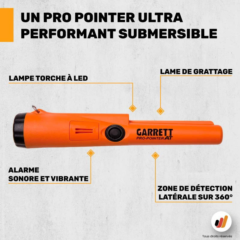 Pro-Pointer AT Garrett au meilleur prix sur detecteurs.fr