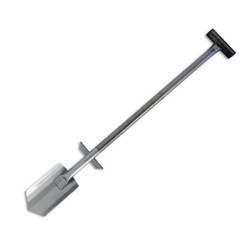 ✅Pelle inox digger 90 cm avec manche en t de grande qualité