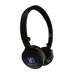 Casque audio sans fil Detec Sound universel avec adaptateur jack.