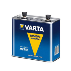 Pile 6 Volts pour lampe torche Varta