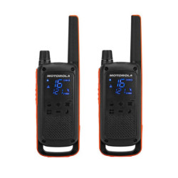 Paire de talkie walkie Motorola TLKR T82