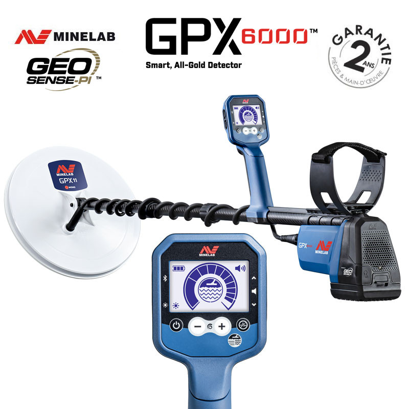 Détecteur Minelab GPX 6000
