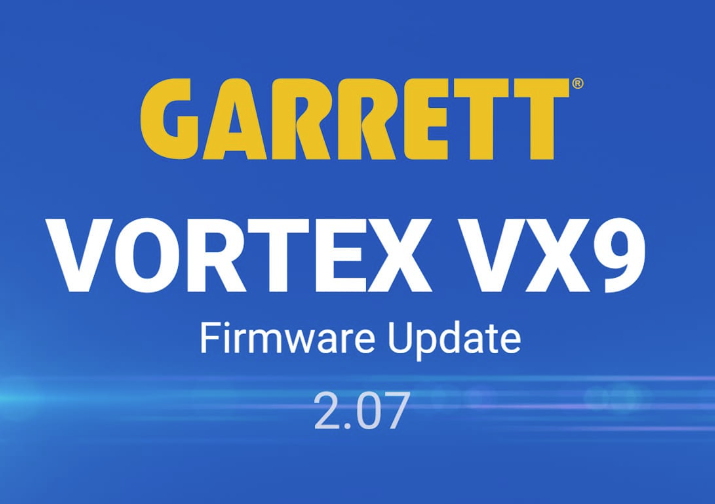 Mise à jour Garrett Vortex 2.07